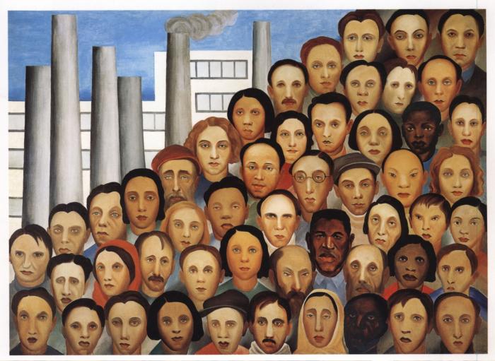 Operários (1933), de Tarsila do Amaral