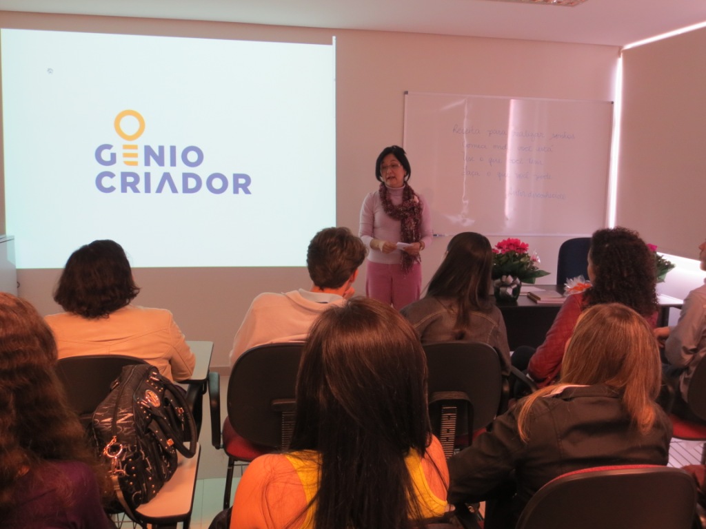 Lançamento novo logo Gênio Criador 2013